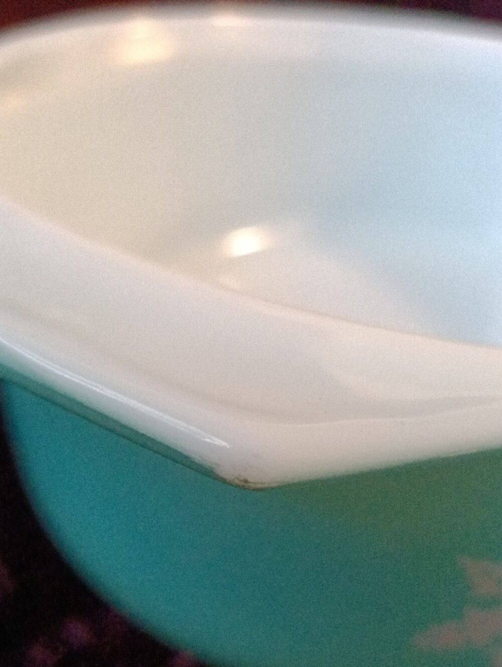 Vintage Pyrex 2 1/2 qt Cass. Dish (No Lid) "Snowflake"❄️❄️ Pattern - Picture 7 of 9